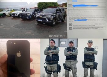 Policia Militar cumpre mandado de prisão contra envolvido em furto de celulares, e em outra ação recupera mais um aparelho furtado de loja do Centro da cidade. Veja!