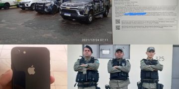 Policia Militar cumpre mandado de prisão contra envolvido em furto de celulares, e em outra ação recupera mais um aparelho furtado de loja do Centro da cidade. Veja!