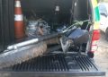 Policia Militar apreende motocicleta envolvida em acidente fatal de idoso na BR-407 em Paulistana, e identifica condutor