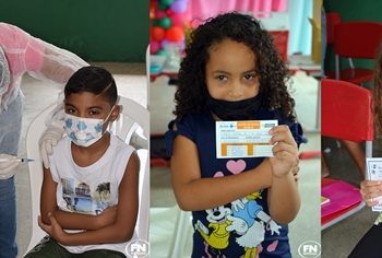 Saúde de Paulistana Vacina 1.300 Crianças de 6 a 11 Anos