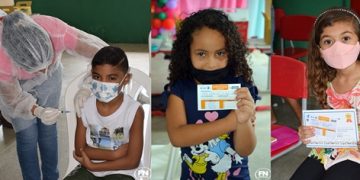 Saúde de Paulistana Vacina 1.300 Crianças de 6 a 11 Anos