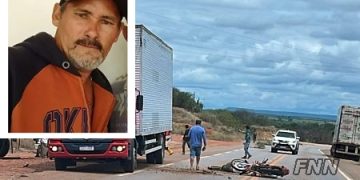 Homem de 49 anos morre após moto bater em traseira de caminhão na BR-407, em Acauã
