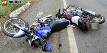 Colisão entre duas motos deixa homem gravemente ferido em Paulistana