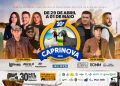 Feira CAPRINOVA 2022 reunirá mais de 120 expositores em Queimada Nova. Evento terá shows de Amado Batista, Romim Mahta, João Vaqueiro, Banda Libanos, Marcelo Batista e Bene Vaqueiro