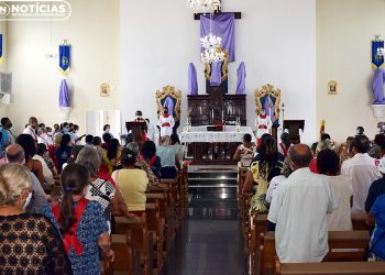 Paróquia de Paulistana realiza missa dos idosos (veja as fotos)