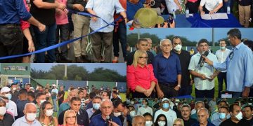 Prefeito Joaquim da Farmácia inaugura asfaltamento urbano e assina Ordem de Serviço para construção de novo Estádio de Futebol – Copa AMVI é aberta oficialmente em Paulistana