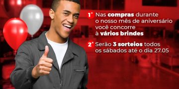 Mês de Aniversário da MR Auto Peças
