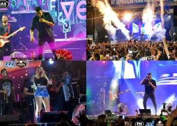 Veja as Fotos da noite de sexta-feira/20 na abertura da Expofest 2022 de Paulistana