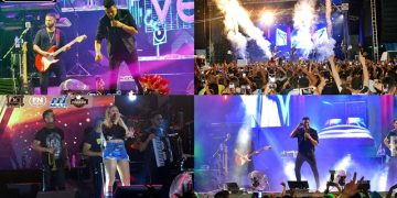 Veja as Fotos da noite de sexta-feira/20 na abertura da Expofest 2022 de Paulistana