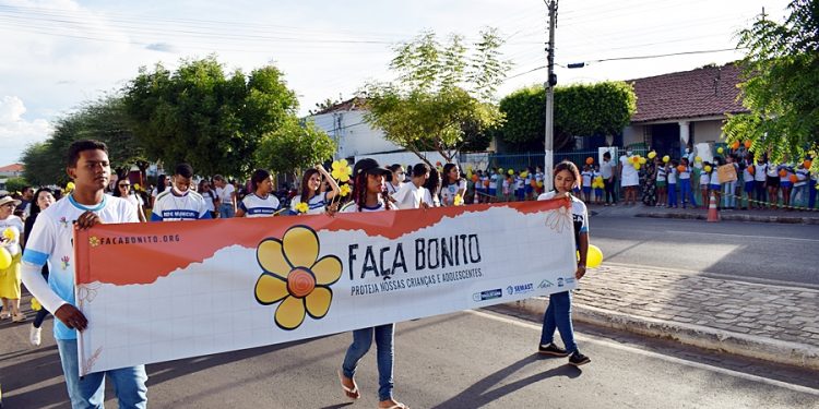 Prefeitura de Paulistana realiza Caminhada de Mobilização alusiva ao 18 de Maio
