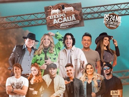 Prefeitura de Acauã divulga programação oficial da XI EXPOACAUÃ e XVIII Festa do Vaqueiro