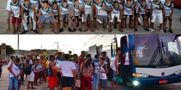 Garotos da Escolinha de Futebol Craque de Bola de Paulistana participam de jogos avaliativos em Salvador/BA