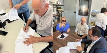 Prefeito Joaquim da Farmácia assina projeto para execução de obras de 20 mil metros de pavimentação e da iluminação da pública da BR 407