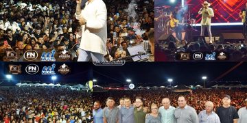 Grande público marca presença na noite de sábado/21, na 16° Exposição Agropecuária de Paulistana (Veja Fotos)