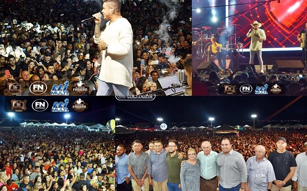 Grande público marca presença na noite de sábado/21, na 16° Exposição Agropecuária de Paulistana (Veja Fotos)