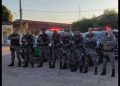 Policiais do 20° BPM com apoio da PC de Ribeirão Preto/SP prendem foragido da Justiça de São Paulo no interior de Patos do PI.