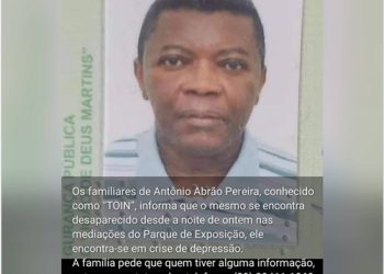 Familiares procuram por homem desaparecido em Paulistana