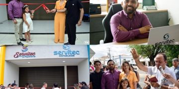 Inaugurada as novas instalações da Servitec Contabilidade e Servitec Papelaria (veja as fotos)