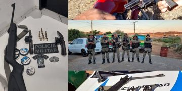 Policiais do 20º BPM prendem homem por tentativa de homicídio em Jacobina do Piauí