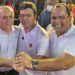 Prefeito Joaquim da Farmácia prestigia Convenção Partidária de Rafael Fonteles, Georgiano e Júlio César em Teresina