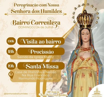 Paróquia de Paulistana realiza o 181º Festejos de Nossa senhora dos Humildes. Veja a programação!