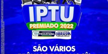Prefeitura de Paulistana lança a campanha IPTU Premiado/2022, com sorteio de diversos prêmios, inclusive uma moto 0km. Veja!