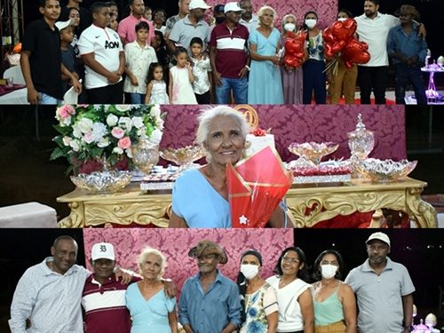 Uma vida bem vívida merece ser celebrada! Marcionila 80 anos