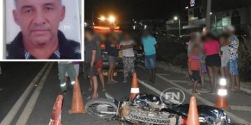 VÍTIMA FATAL: Homem morre após colisão de moto em traseira de maquina carregadeira na BR-407, em Paulistana