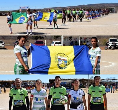 Campeonato Municipal Feminino de Queimada Nova teve início nesse domingo, 07