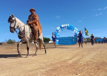 Marco Histórico: Pela Primeira vez, uma escola da Zona Rural comemora o 7 de Setembro com desfile cívico, em plena comunidade