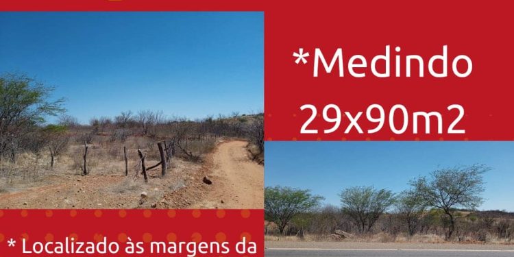 Vende-se ótimo terreno em Paulistana, com 2.610m². Veja!