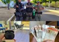 Policia de Acauã apreende menor acusado de furtar 18 mil reais de empresário de Paulistana