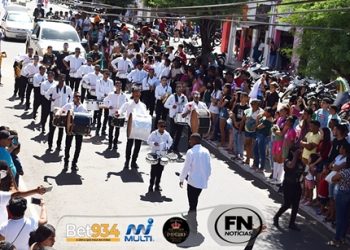 Fanfarra Império se apresenta no 7 de Setembro, em Paulistana