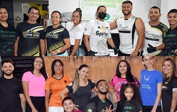 Bem Viver comemora dia do Nutricionista e do Preparador Físico na Gilvan Góis Academia e Fórmula Fit (fotos)