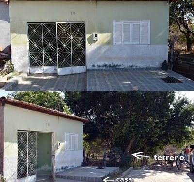 Vende-se casa e terreno em Paulistana