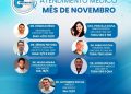 Centrolab informa as datas de atendimento dos médicos no mês de Novembro/2022