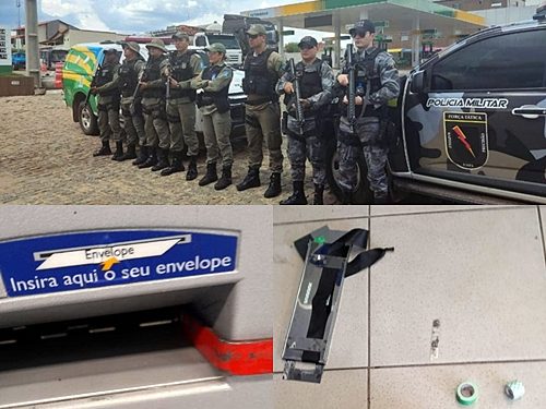 Dois homens são presos pela policia militar do 20º BPM, após instalarem “chupa-cabra” na agência da Caixa de Paulistana