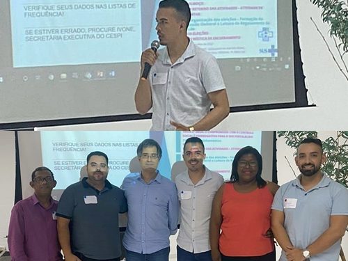 Em plenária estadual, representante do CMS de Paulistana Roberval Santos é eleito Coordenador da Plenária Estadual do Conselho de Saúde do PI, e fará parte da Coordenação Nacional