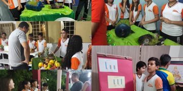 Alunos da Escola Amanhecer participam de Feira do Conhecimento 2022, destacando a “Origem do Mundo, Sustentabilidade, Consciência e Inclusão Social”