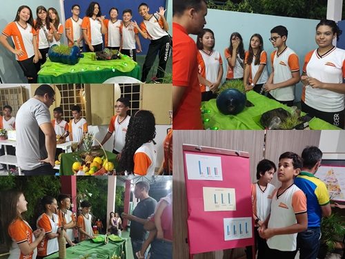 Alunos da Escola Amanhecer participam de Feira do Conhecimento 2022, destacando a “Origem do Mundo, Sustentabilidade, Consciência e Inclusão Social”