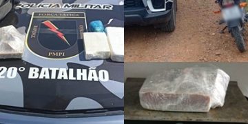 Força Tática prende homem por pratica de tráfico de drogas na zona rural de Paulistana