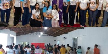 Pastoral da Boa Ação conclui trabalhos pastorais com celebração de missa, jantar e entrega de cestas básicas