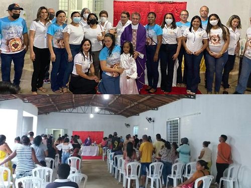 Pastoral da Boa Ação conclui trabalhos pastorais com celebração de missa, jantar e entrega de cestas básicas