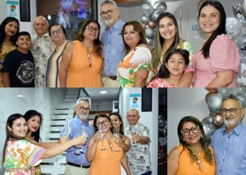 Confraternização e comemoração do aniversário de 1 ano da clínica Ultra Imagens
