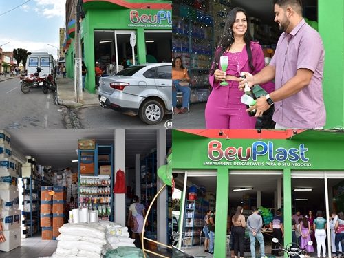 Beuplast de Paulistana reinaugura em novo endereço