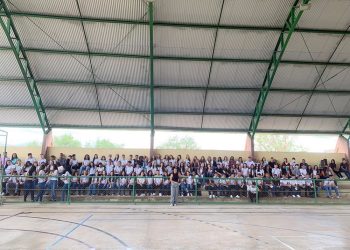IFPI Campus Paulistana inicia ano letivo com dinâmica entre os estudantes ingressantes e veteranos.