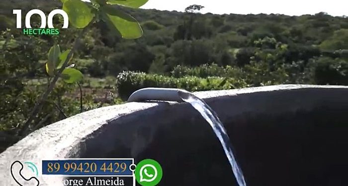 Vende-se terreno de 1000000m² na localidade Ilha, em Paulistana