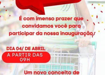 Novidade em Paulistana: Baratão Supermercado inaugura nesta terça-feira