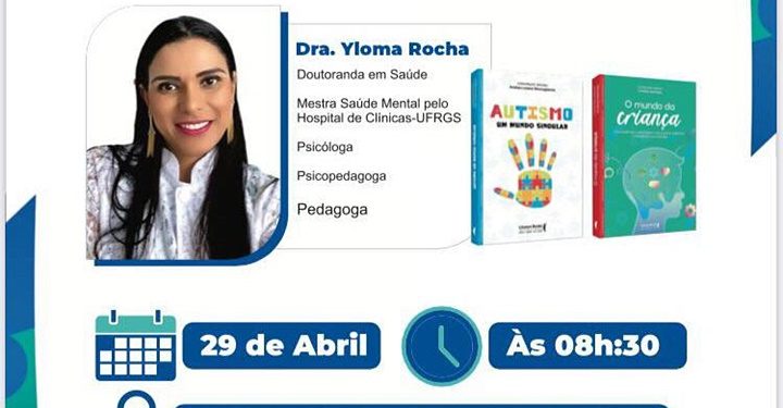 Acontece neste sábado (29), o evento Mais Informação, Menos Preconceito. Promovido pela Vitale, em alusão ao Dia Mundial da Conscientização do Autismo.