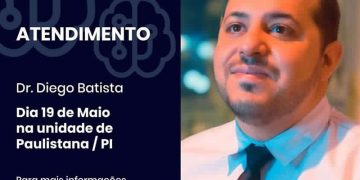 Atendimento | Dr. Diego Batista do Instituto Adrianus estará atendendo em Paulistana no dia 19/05